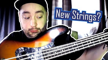 🎸 How To Make Old Bass Strings Sound Brand New For Free