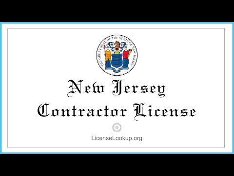 New Jersey Locksmith License