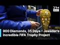 Dubai Jeweller Creates $82,000 Diamond-Studded Lego FIFA World Cup Trophy | DRM News | AD1N