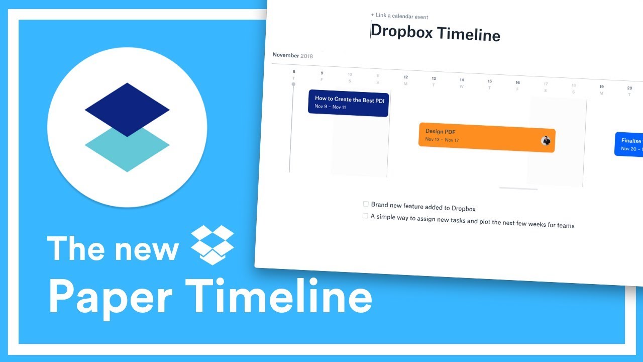 Dropbox Gantt Chart