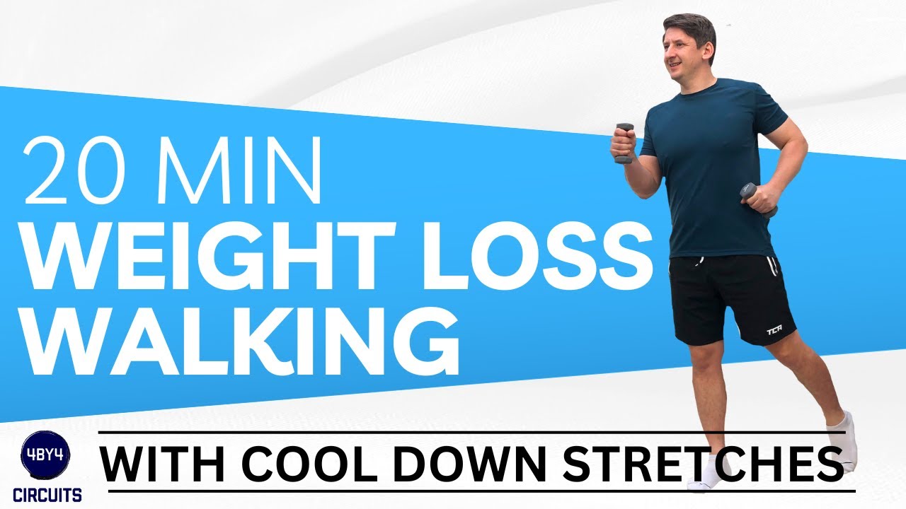 Over 50s *WEIGHT LOSS* Walking Workout With LIGHT Weights YouTube