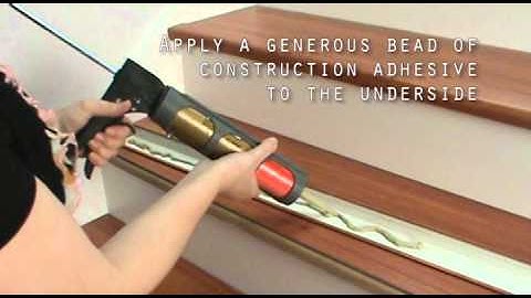 Framerica® LVT Stair Nose Installation