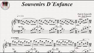 Souvenirs D´Enfance - Richard Clayderman, Piano chords