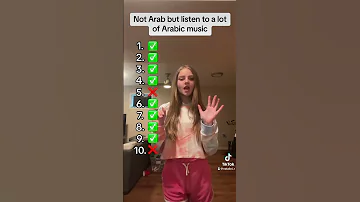 How Many Do You Know Tiktok Arab Songs 