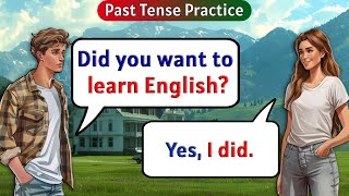 English Conversation Practice for Beginners | Questions and Answers | Past Tense Practice