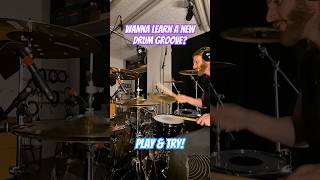 Wanna learn a new drum groove? #drumgroove #playdrums #drummer  #funkydrumming #drumchops #drums