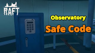 Raft - Observatory Safe code - Star signs