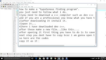 pythagoras programm for c++