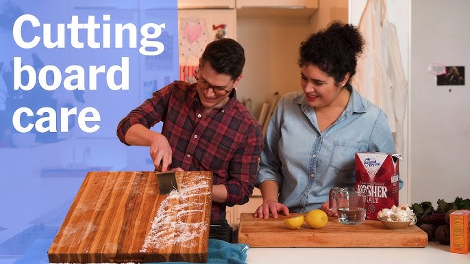 How to Clean Wooden Cutting Board : Food Network, Help Around the Kitchen  : Food Network