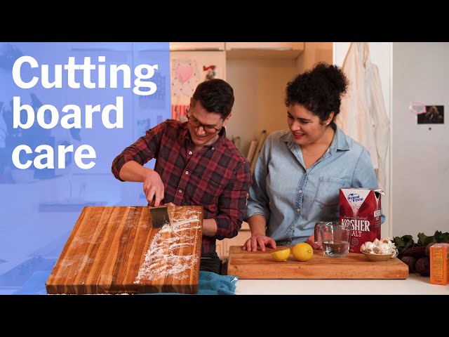 How to Care for a Wood Cutting Board – Hallstrom Home