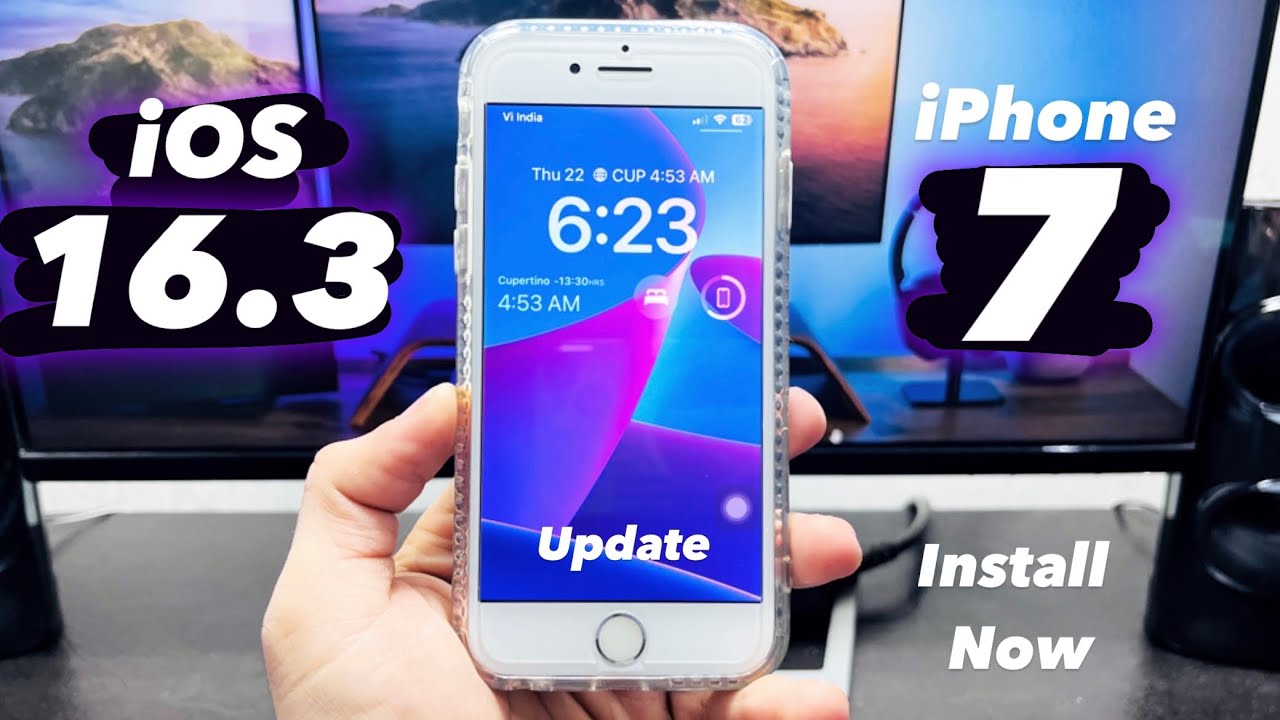 iOS 16.3 Update for iPhone 7 - Install Now - YouTube