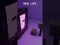 Minecraft in real life #minecraft #anime #subscribe #shorts #real