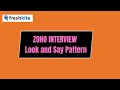 Look and Say Pattern