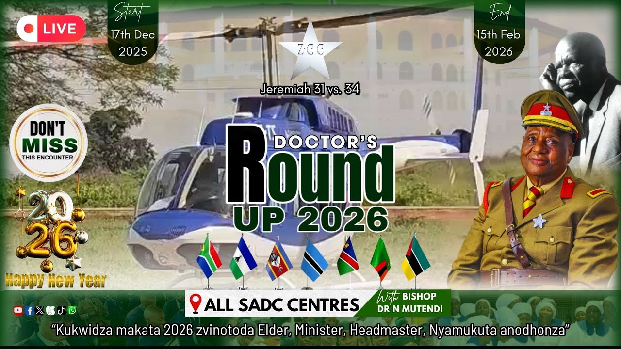 TABHERA NEJERUSAREMA (ROUND UP 2026 ) - THURSDAY 29  JANUARY 2026  IN PORT ELIZABETH DISTRICT