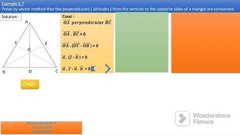 altitudes of a triangle are concurrent