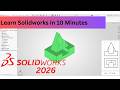 Solidworks 2026Tutorials Under 10 Minutes | Ex.No.17.118 | Engineering Drawing by N D Bhatt