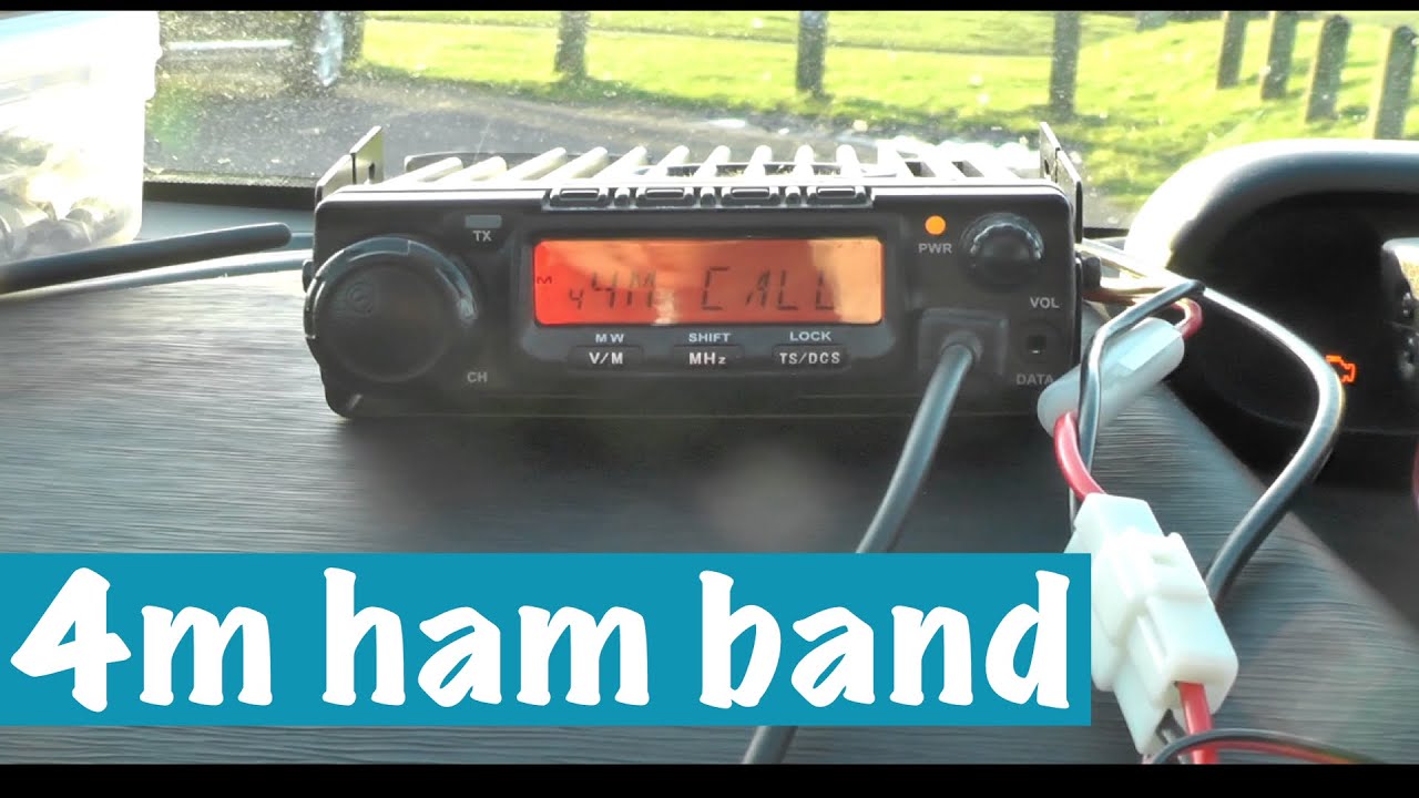 Is there life om 4M ham radio band? YouTube