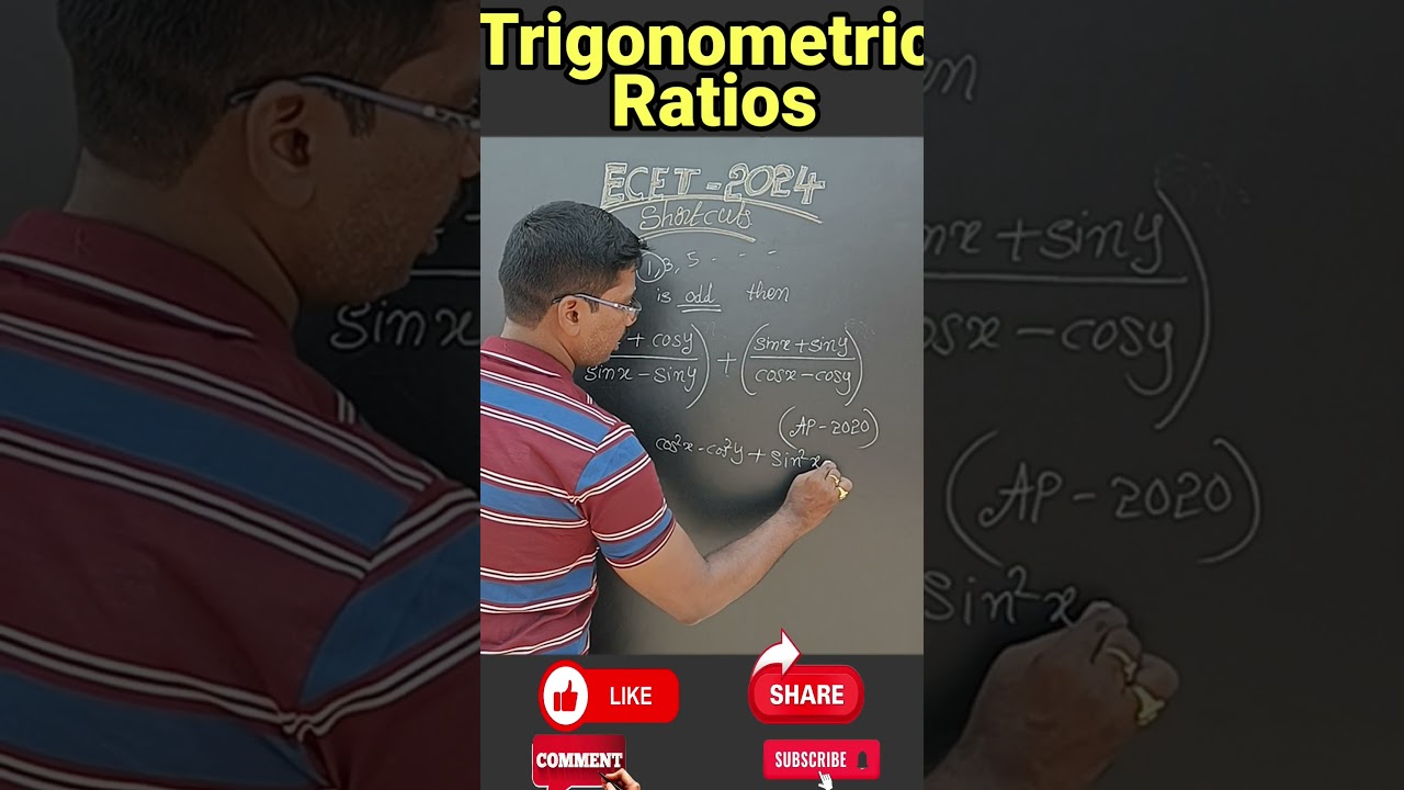 AP ECET-2020 Previous Paper Explanations|| Trigonometry || Trick#6|| 