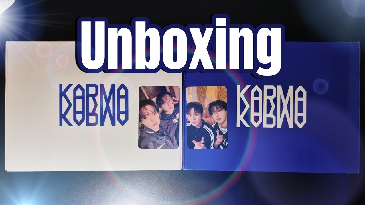 [o] Распаковка регулярных альбомов Karma Stray kids § unboxing karma Stray kids