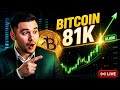 🚨 BITCOIN 81K AGORA! 🟢 AIRDROP AO VIVO!
