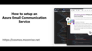 How to create an Azure Email Communication Service