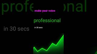 your video is incomplete without this! #audio #professional #growth #youtube #ytgrowth