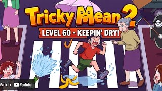 Tricky Mean 2 – Level 60 🤯 New Trick Unlocked! #trickymean2game #trickymean2 #trickypuzzles 