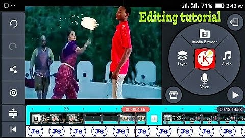 KineMaster Editing tutorial part 1 | Bahubali 2  The Conclusion Reaction  Introduction scene to deva