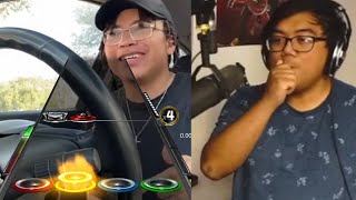 "freestyling until i accidentally say something gay" FC on Clone Hero Drums