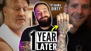 Living with a HAND Tattoo: ONE YEAR LATER | Pros & Cons + REACTIONS