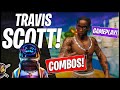 TRAVIS SCOTT Guide! Astronomical (Bundle) Gameplay + Combos! Before You Buy (Fortnite Battle Royale)