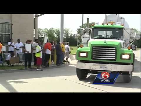 Truckers protest for changes at Port of New Orleans