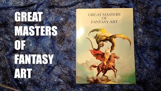 Great Masters of Fantasy Art Book Review - Boris Vallejo Greg Hildebrandt Rowena Morrill and more!