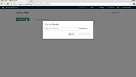 mule esb Deploying applications to Cloudhub