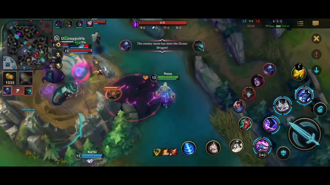 Elder Dragon Buff WildRift Nasus Highlight YouTube