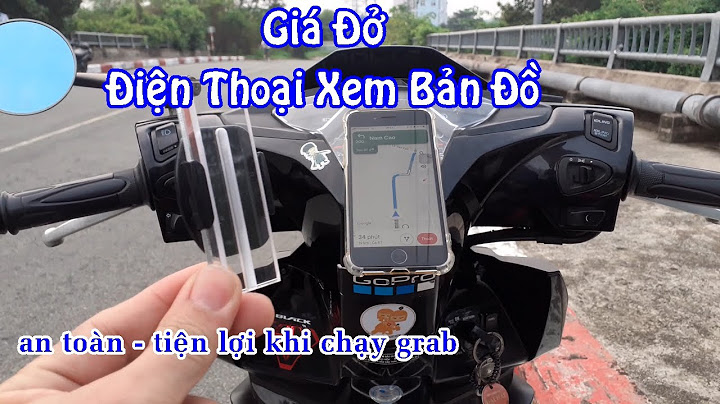 Phụ kiện gắn điện thoại lên xe máy