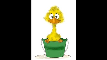 Drawing a duck on Ipad Pro #shorts #drawing #a #duck #on #ipad #ipadpro