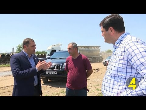 ინფრასტრუქტურული პროექტები რუსთავში 25-07-2018