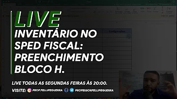 O que vai no bloco H?