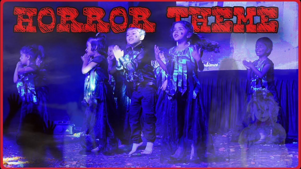 HORROR THEME | Annual Function | Kidzee | MLZS - YouTube