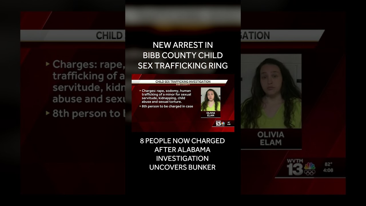 Bibb County, Alabama: New arrest in child sex trafficking ring