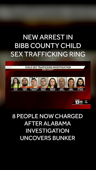 Bibb County, Alabama: New arrest in child sex trafficking ring