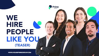 We Hire People Like You TEASER | Career Growth | Prime Group