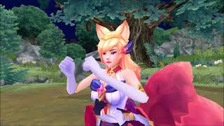 MMD - Ahri vs Ahri [Mirror Match] (League of Legends/Star Guardian)