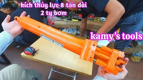 GỬI HÀNG KÍCH THỦY LỰC 8 TẤN DÀI CỦA CẨU MÓC ĐỘNG CƠ Ô TÔ 2 TẤN CHO KHÁCH Ở LONG AN