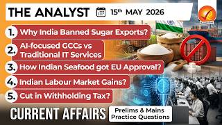 Current Affairs Today 15 May 2026 I UPSC Daily Current Affairs I The Hindu Analysis I The Analyst