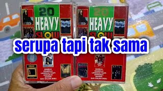 kaset pita Malaysia 20 heavy slow rock Malaysia vol 1