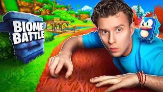 FORTNITE, BUT LEAVING YOUR BIOME = FORBIDDEN 🏝️🚫