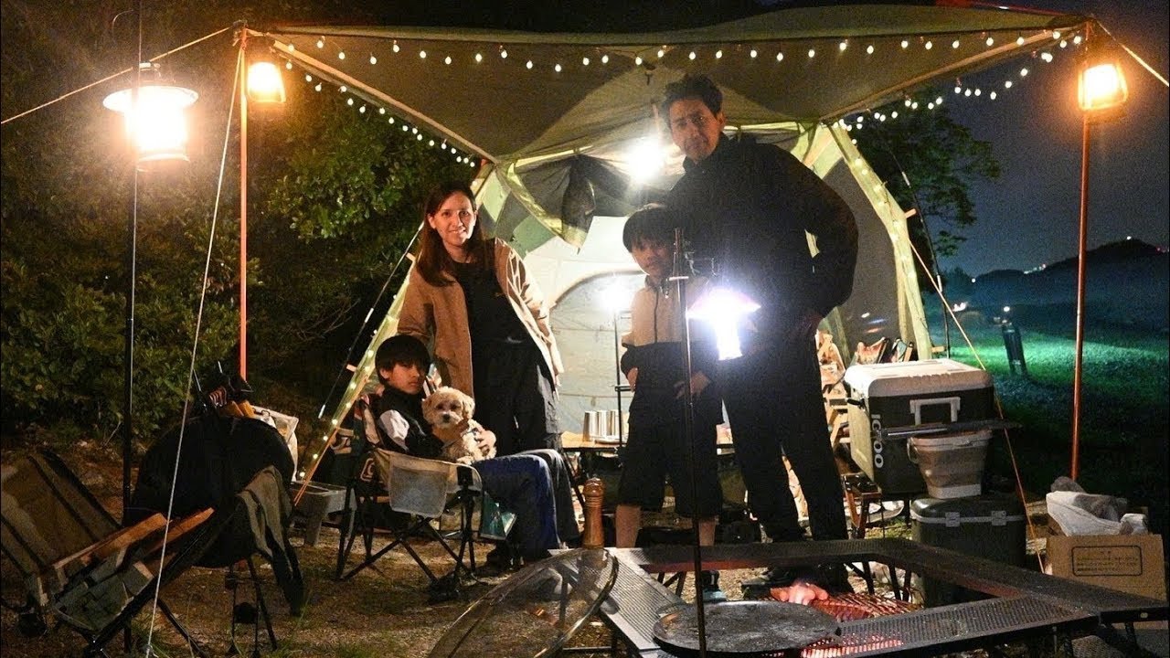 3 Day Family Camp | Camping in Japan| Maruyama Sun Beach |Filipino Peruvian Family