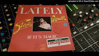 Stevie Wonder- Lately 1980 (Remastered)